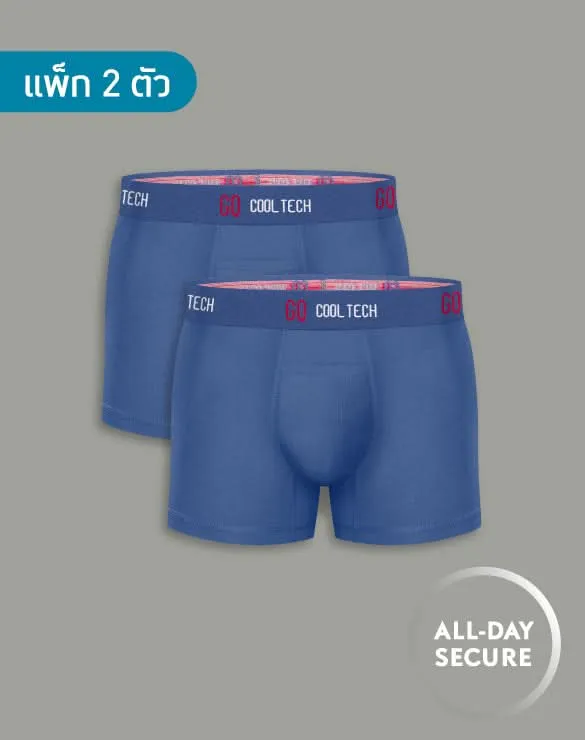 แพ็ก 2 ตัว Cool Tech™ - All-Day Secure สี Cobalt Blue