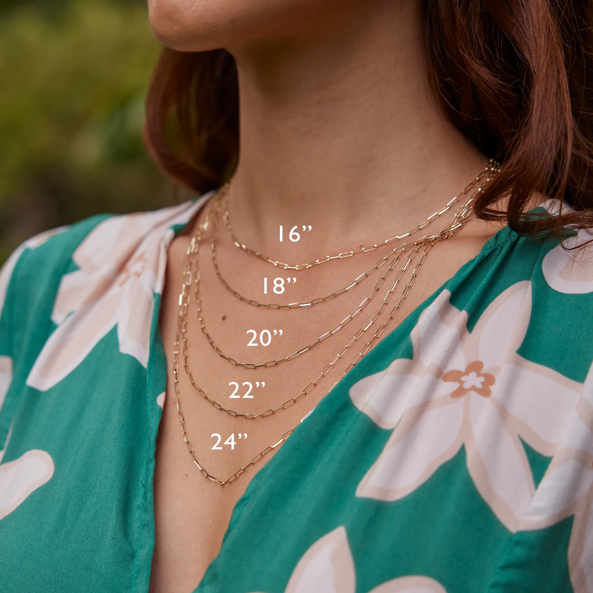 0.8mm Baby Rope Chain in Gold