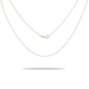 0.8mm Baby Rope Chain in Gold