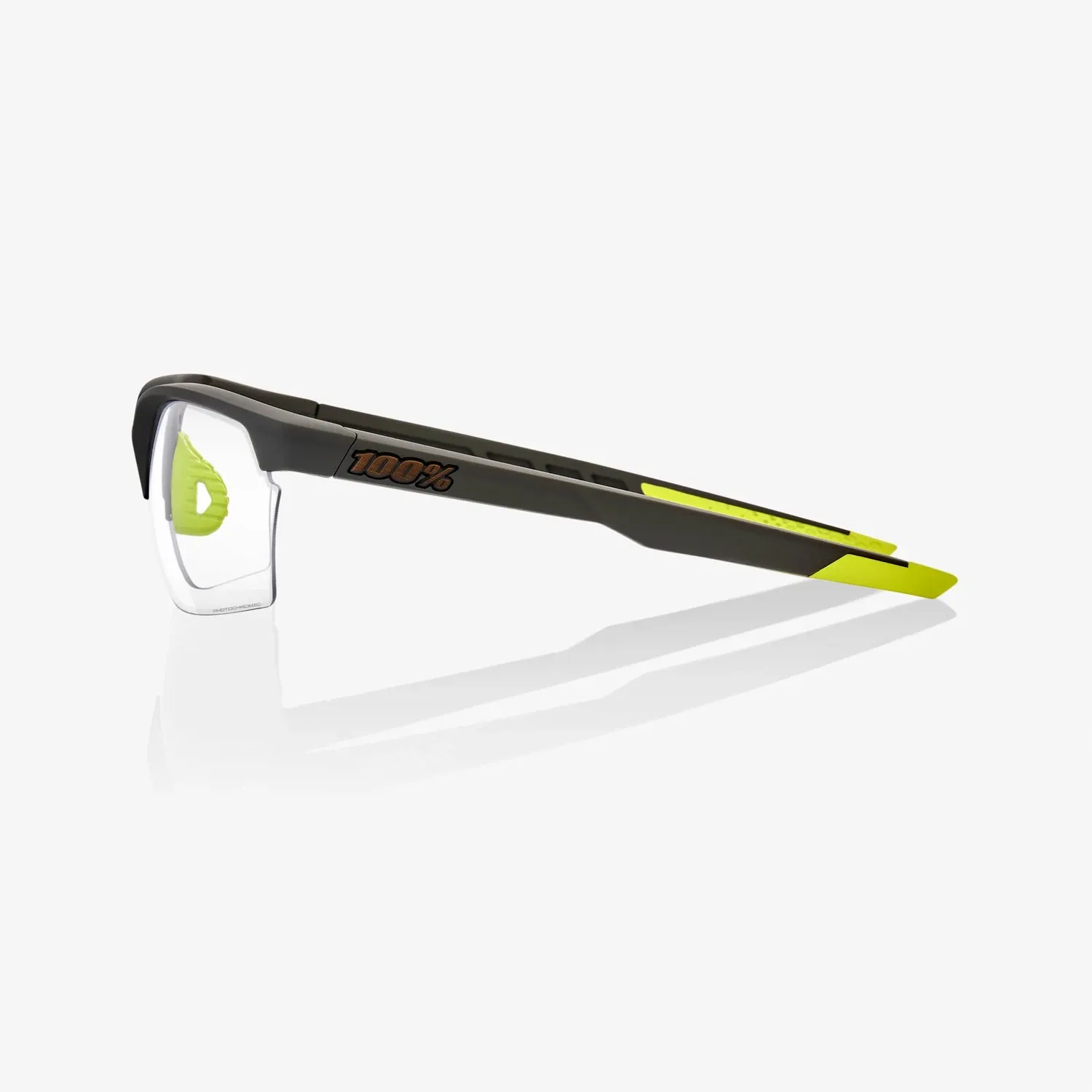 100% Sportcoupe - Soft Tact Cool Grey - Photochromic Lens