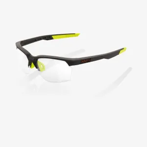 100% Sportcoupe - Soft Tact Cool Grey - Photochromic Lens