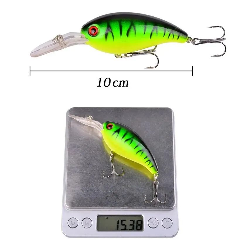 10cm 14g Crank Fishing Lure Crank bait Swim Bait Minnow