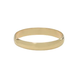 10k Solid Gold Thick Band