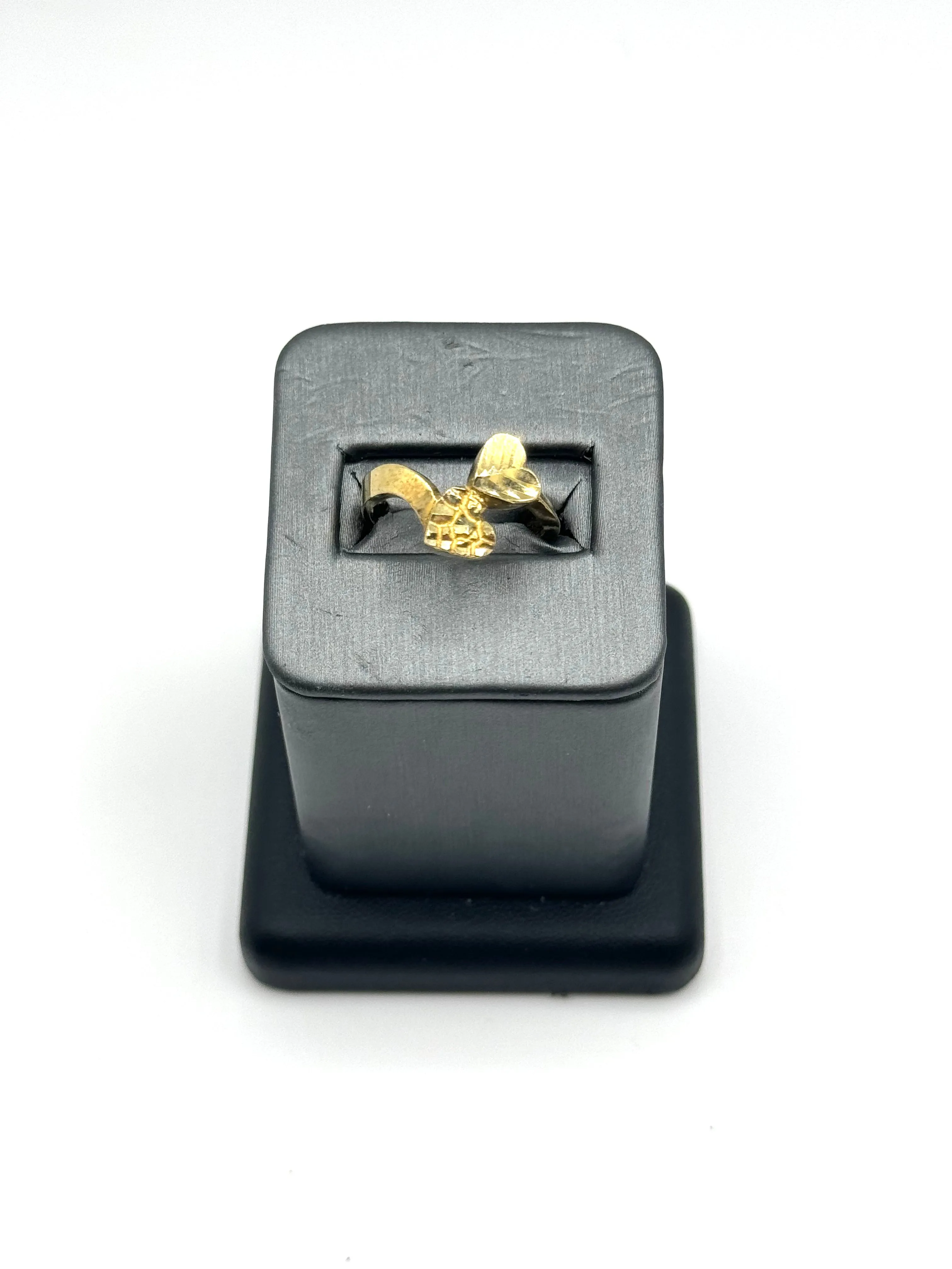 10KT DOUBLE HEART RING