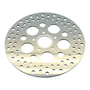 11.5" Front Brake Rotor Harley Softail, Dyna, & Sportster 84-13 Polished  (fits Moto Iron Springer)