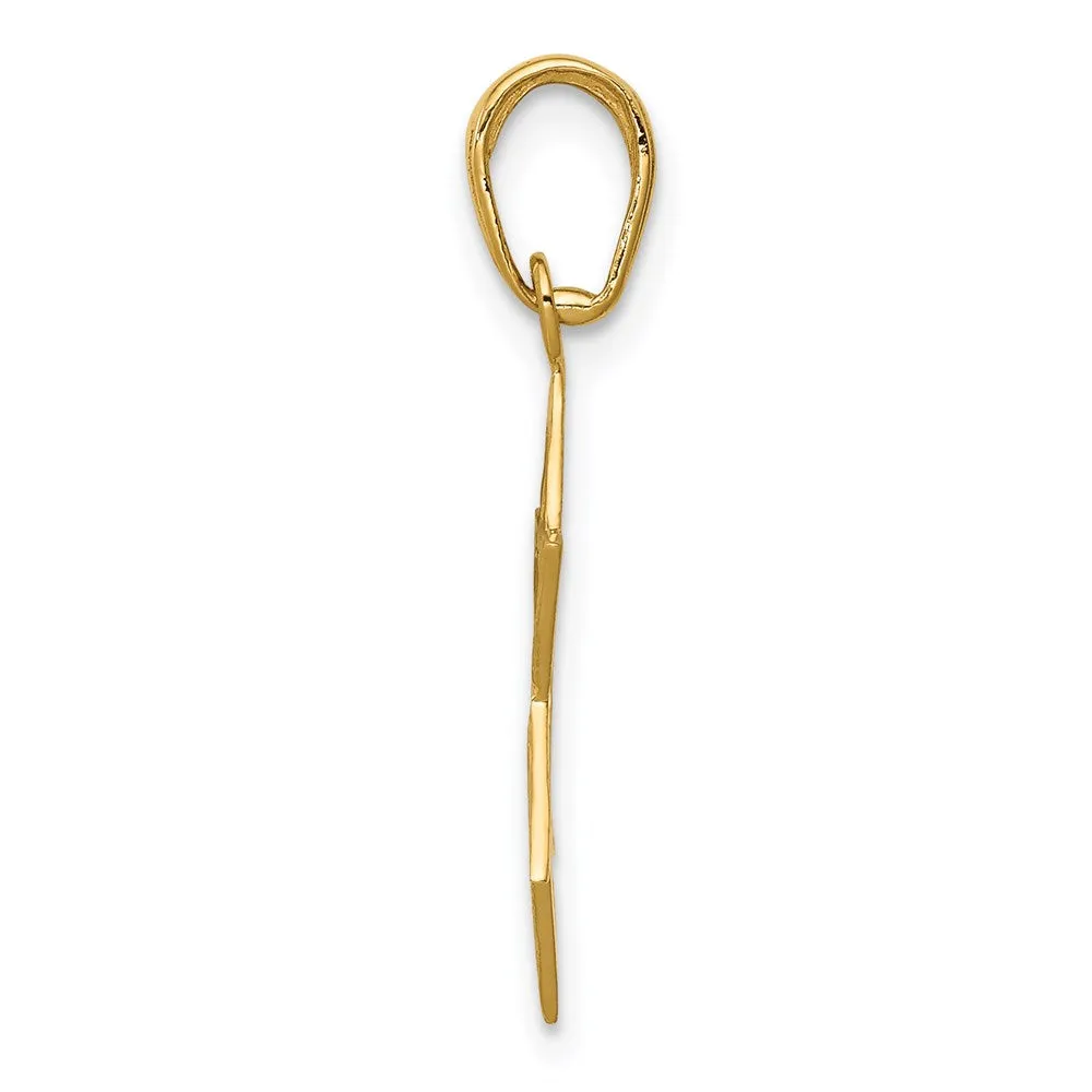 14k Star of David Pendant
