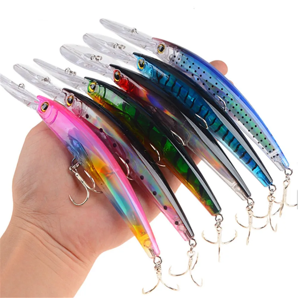 1PCS Wobbler Fishing Lures Hard Bait 17cm 24g Hot Model Artificial Minnow Fishing Tackle