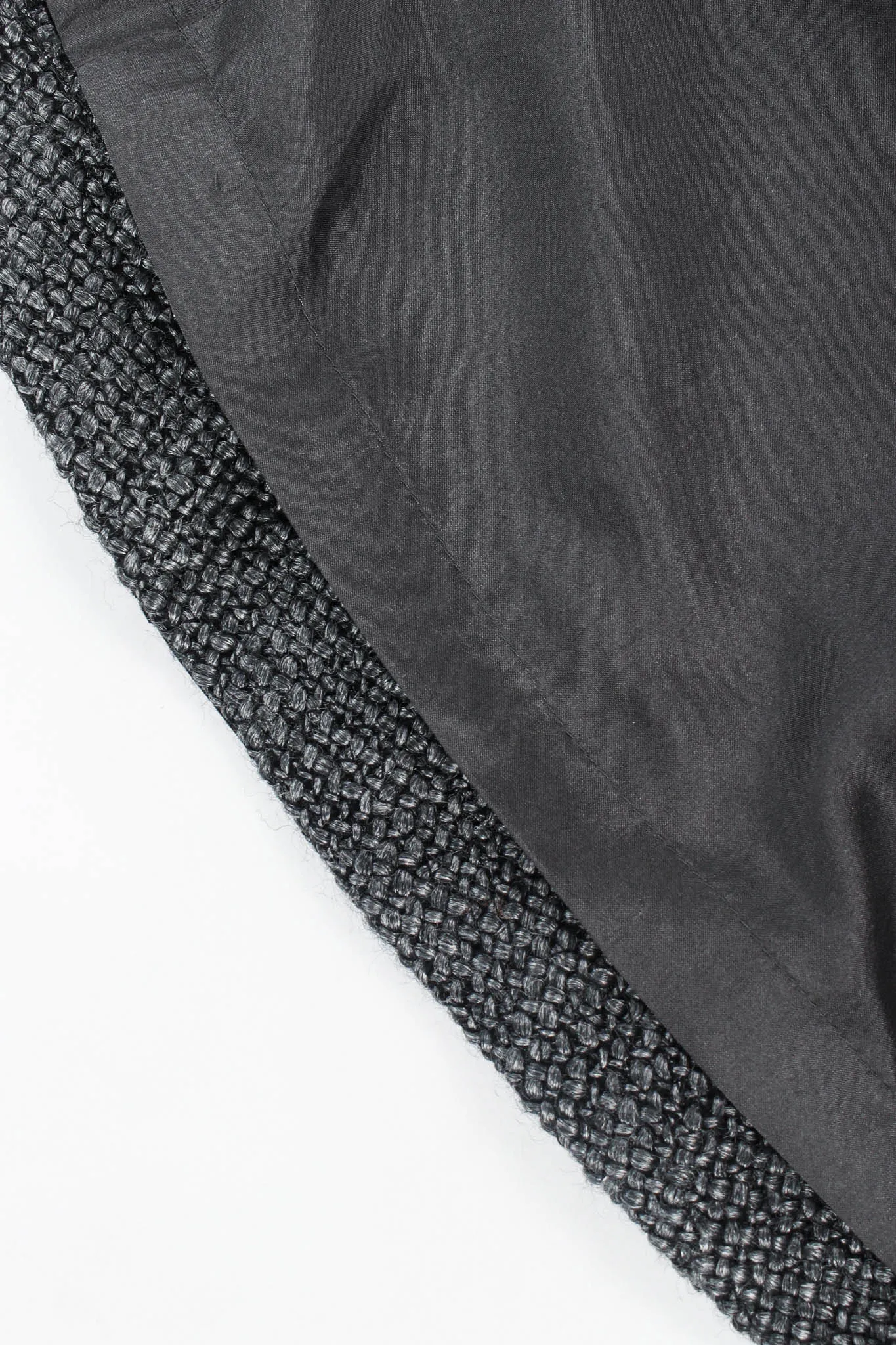 2000 Woven Wool Top & Skirt Set