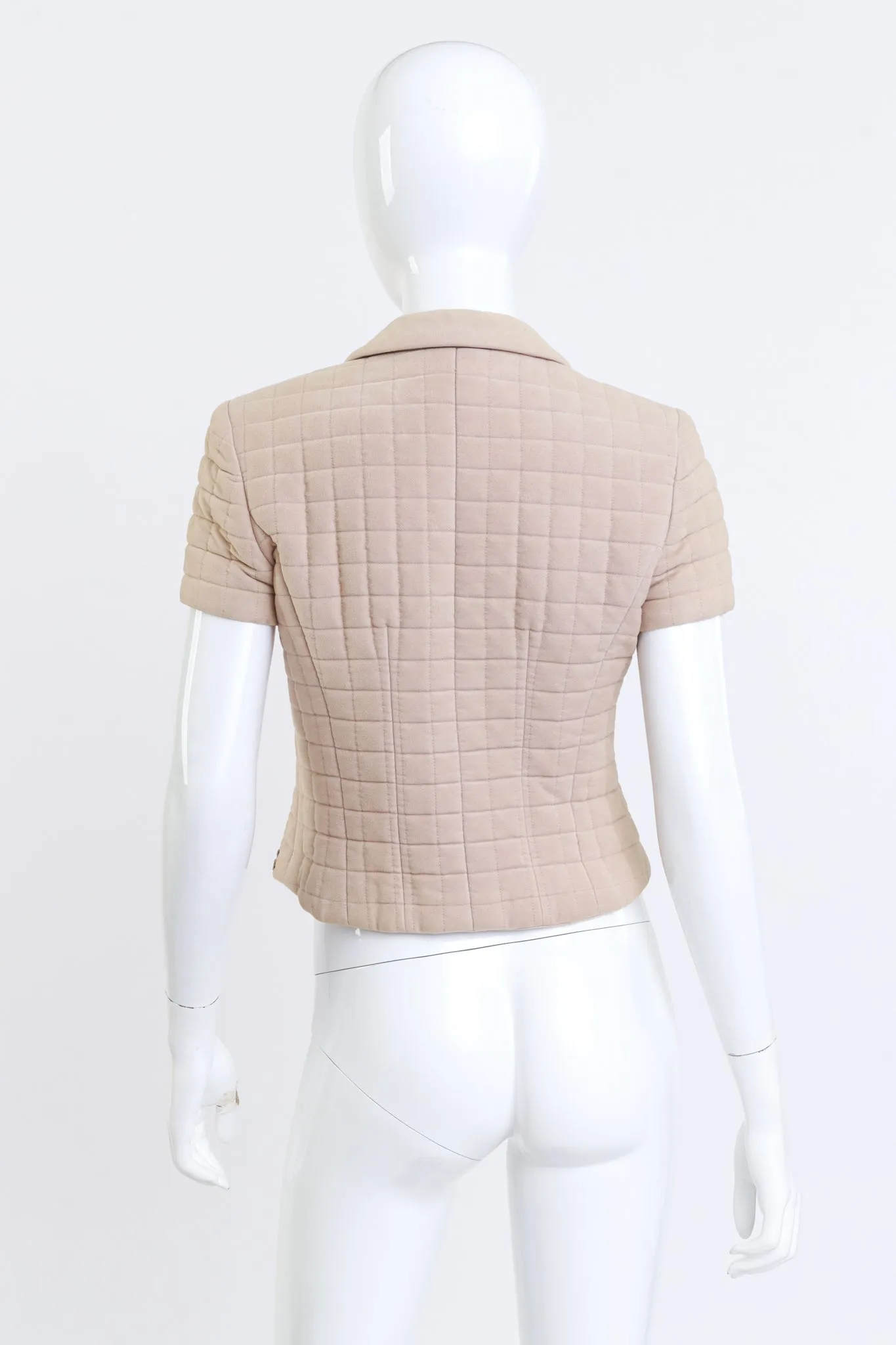 2000T Identification Quilted Shortsleeve Jacket