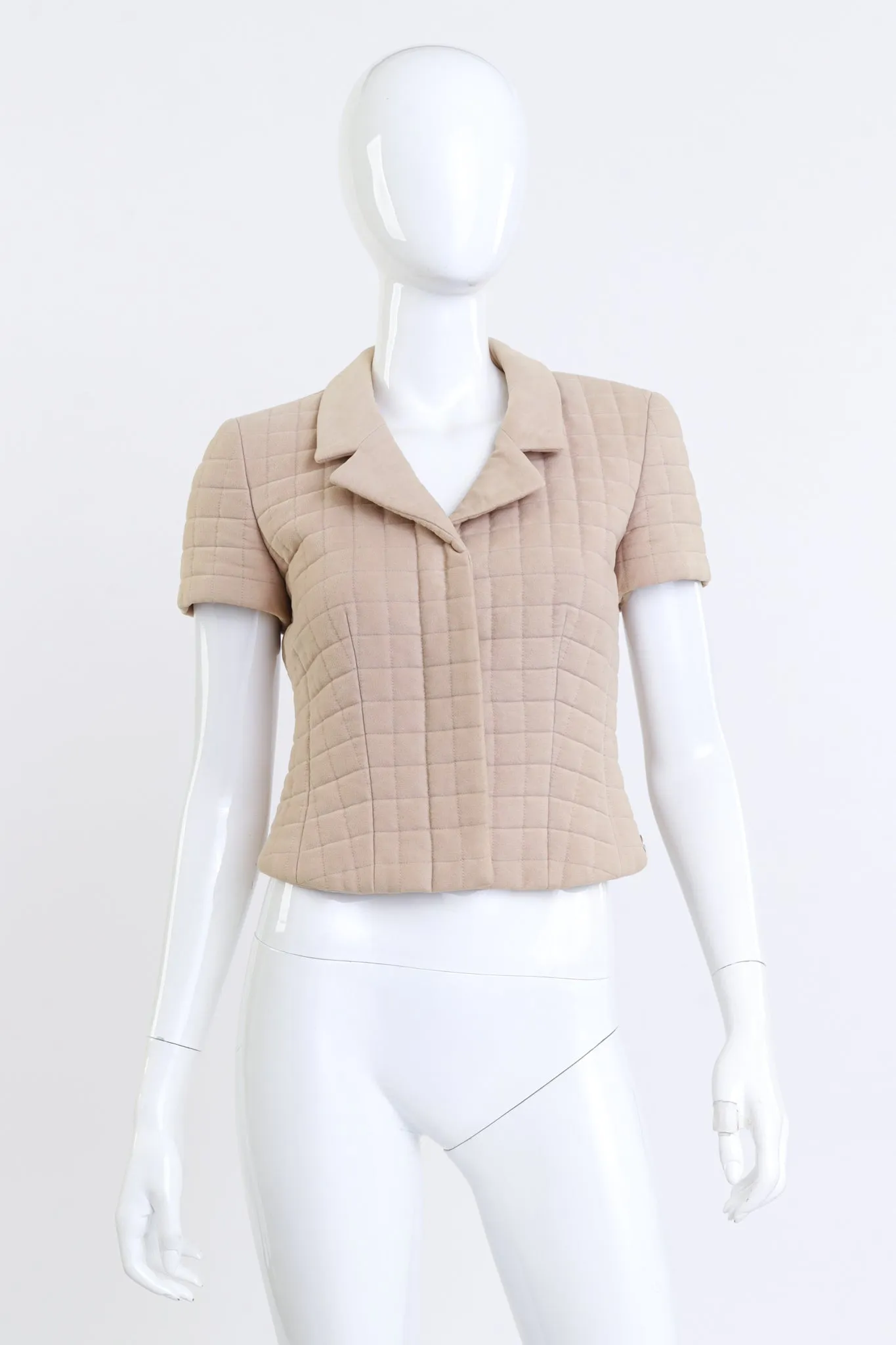 2000T Identification Quilted Shortsleeve Jacket
