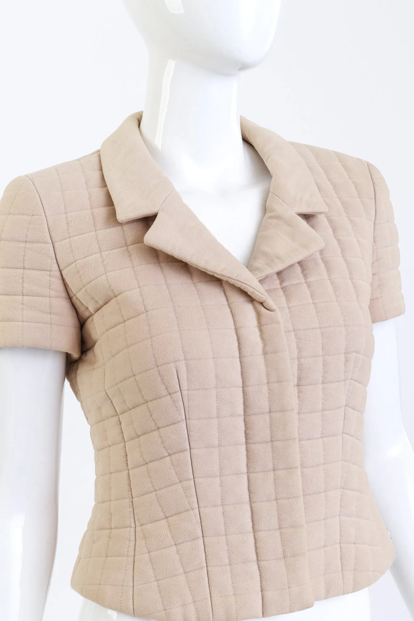 2000T Identification Quilted Shortsleeve Jacket