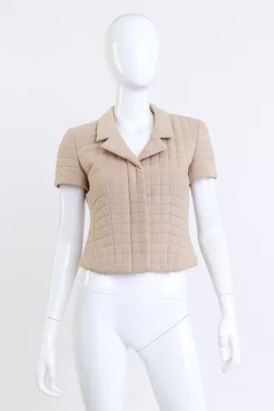 2000T Identification Quilted Shortsleeve Jacket