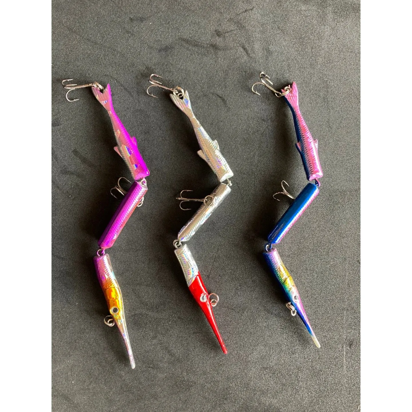3 x Premium Quality Garfish Lures 17cm 7g Fishing Tackle