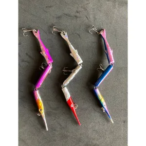 3 x Premium Quality Garfish Lures 17cm 7g Fishing Tackle