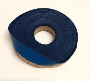 3/4" Flat, Cowhide Leather Binding in Blue LT (5 YDS) 0750NDB trim tape; edge binding; leather tape