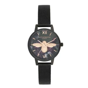 3D Bee After Dark Midi Dial Watch
