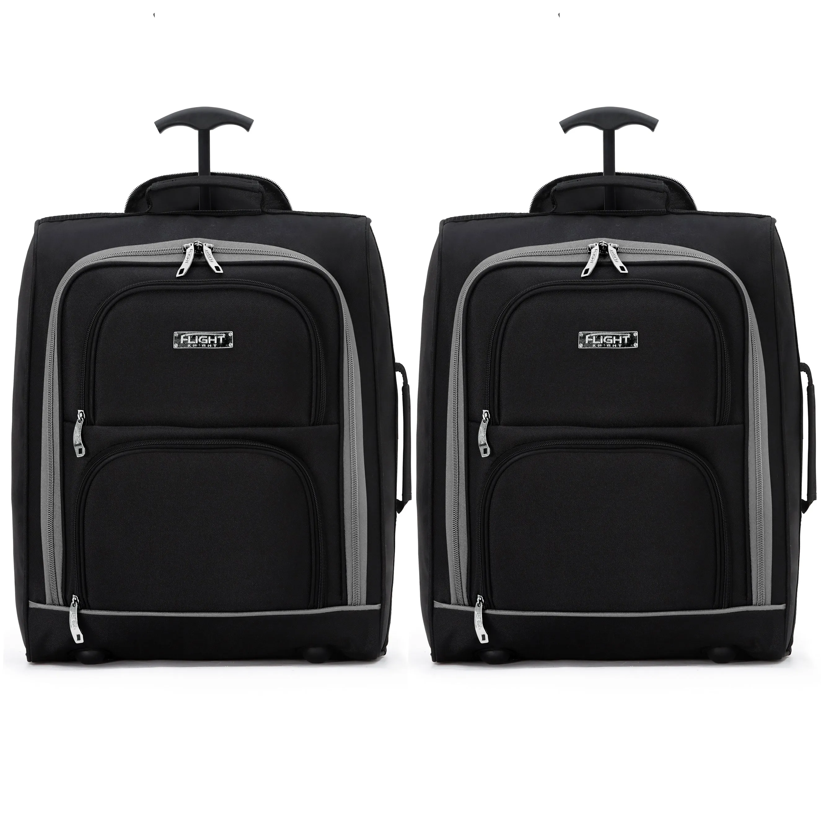 45x36x20cm 2 Wheel Soft Shell Suitcase