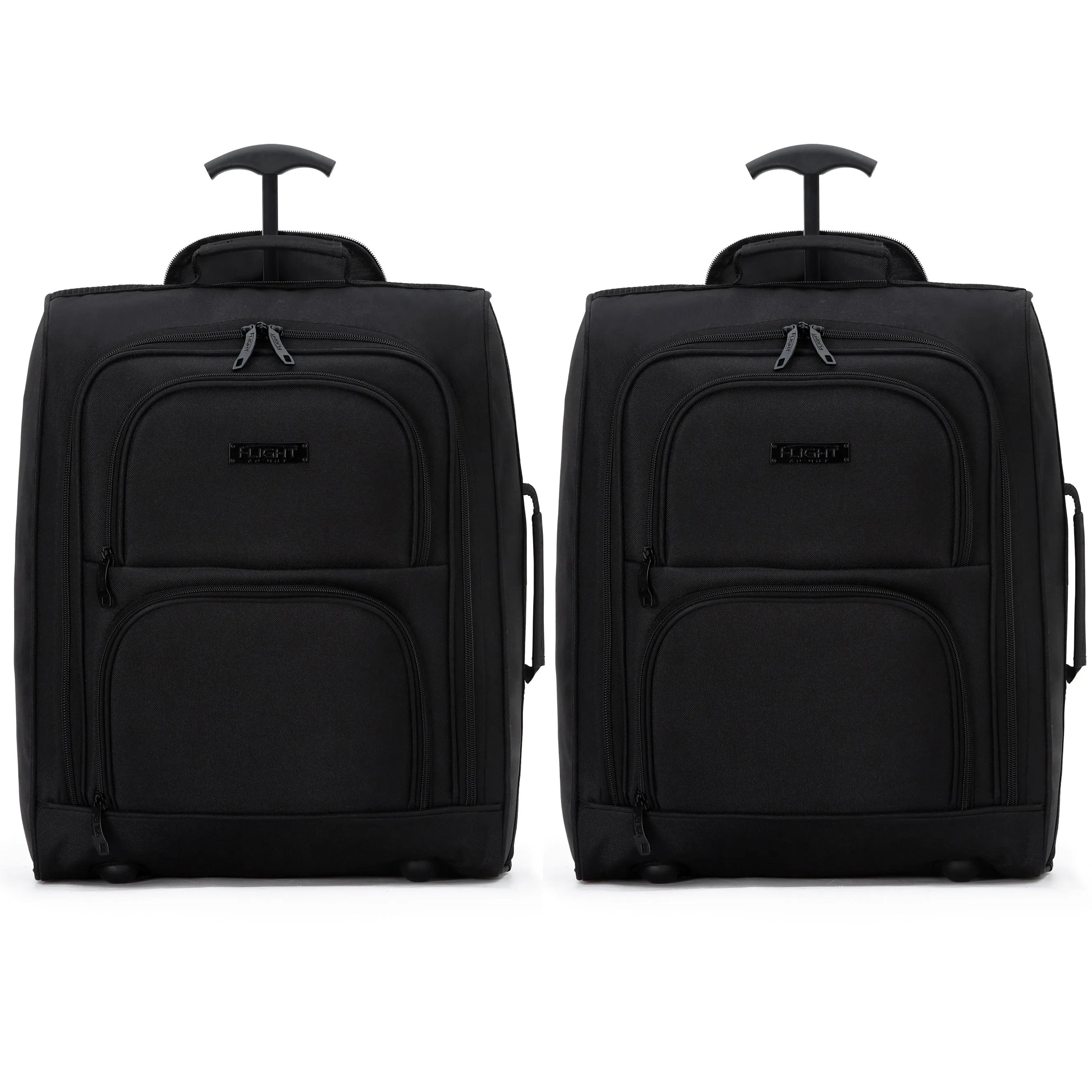 45x36x20cm 2 Wheel Soft Shell Suitcase