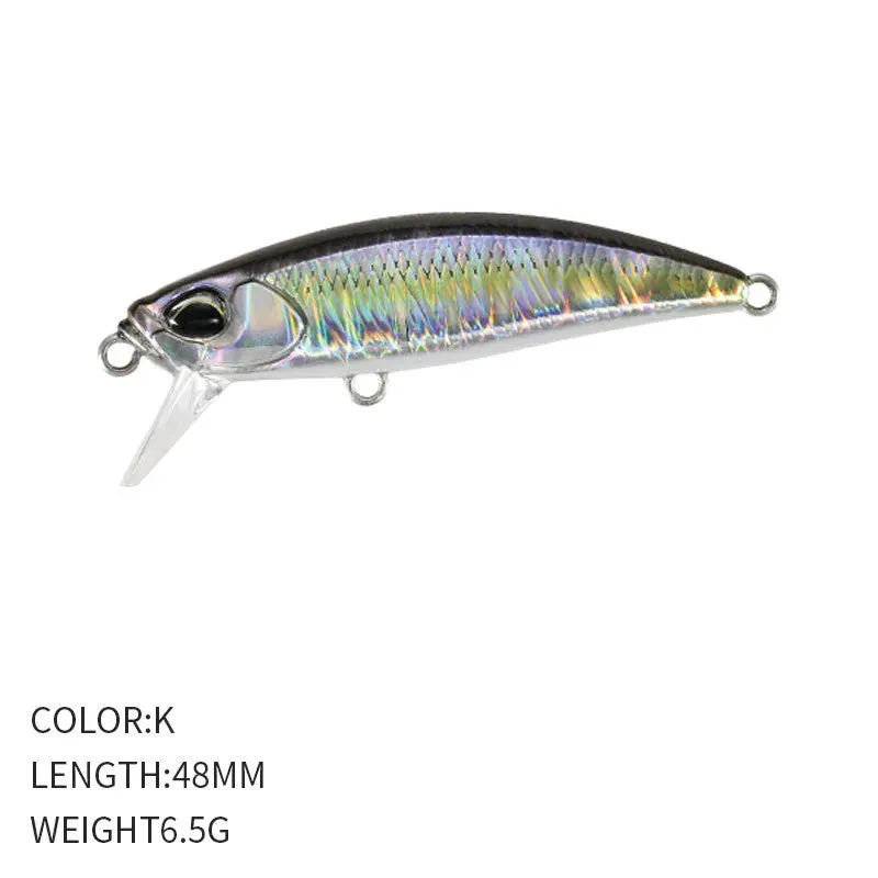 48mm 6.5g Top Hard Fishing Lures Minnow quality herring look Baits Wobblers