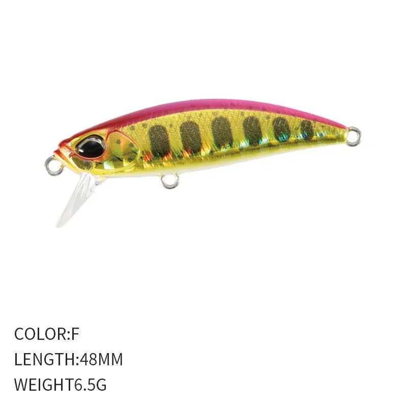 48mm 6.5g Top Hard Fishing Lures Minnow quality herring look Baits Wobblers