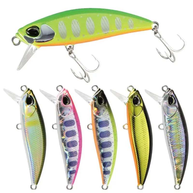 48mm 6.5g Top Hard Fishing Lures Minnow quality herring look Baits Wobblers