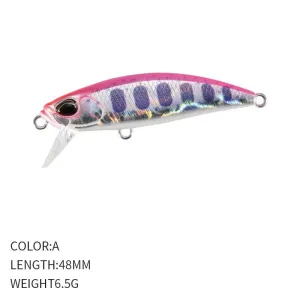 48mm 6.5g Top Hard Fishing Lures Minnow quality herring look Baits Wobblers