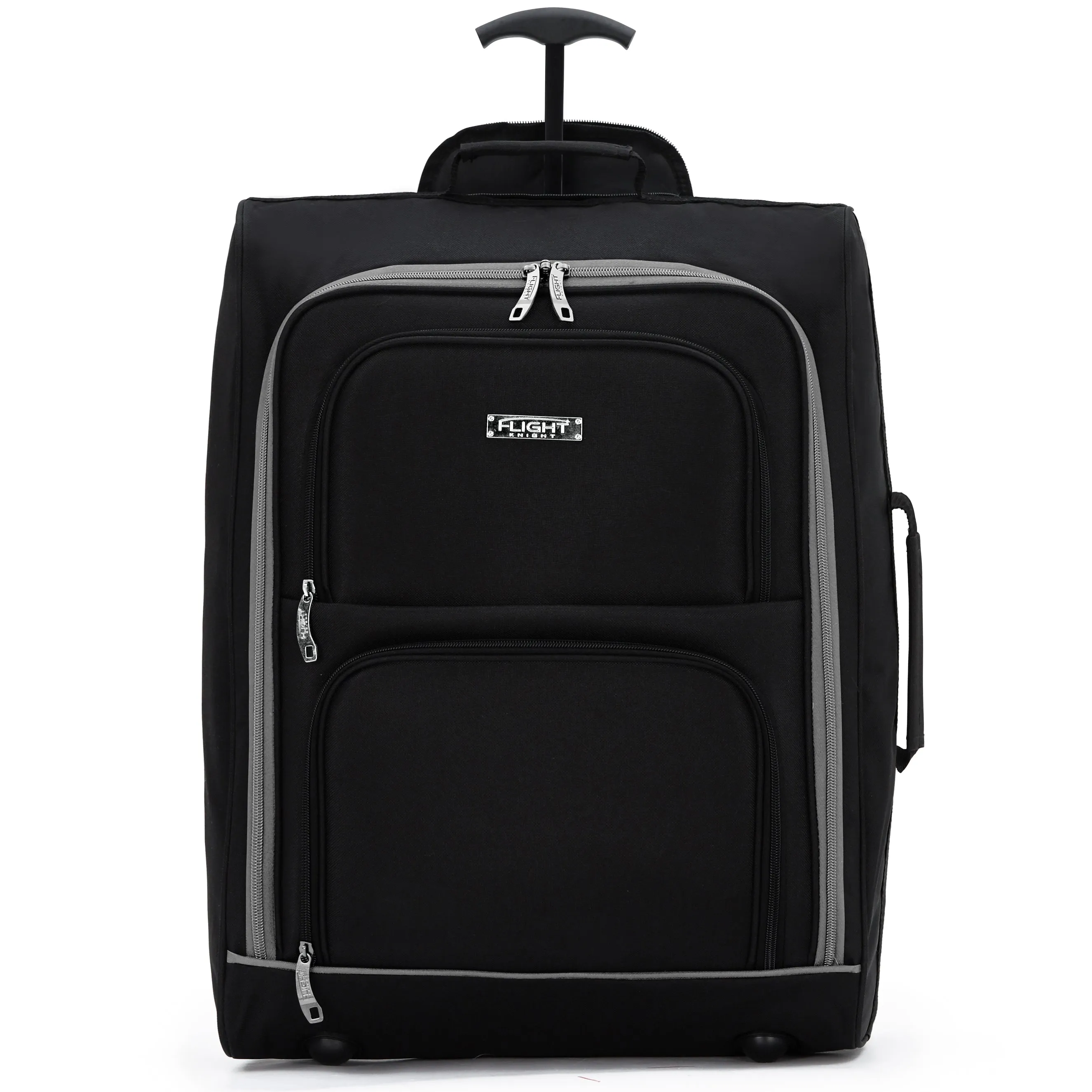 55x40x20cm 2 Wheel Soft Shell Suitcase