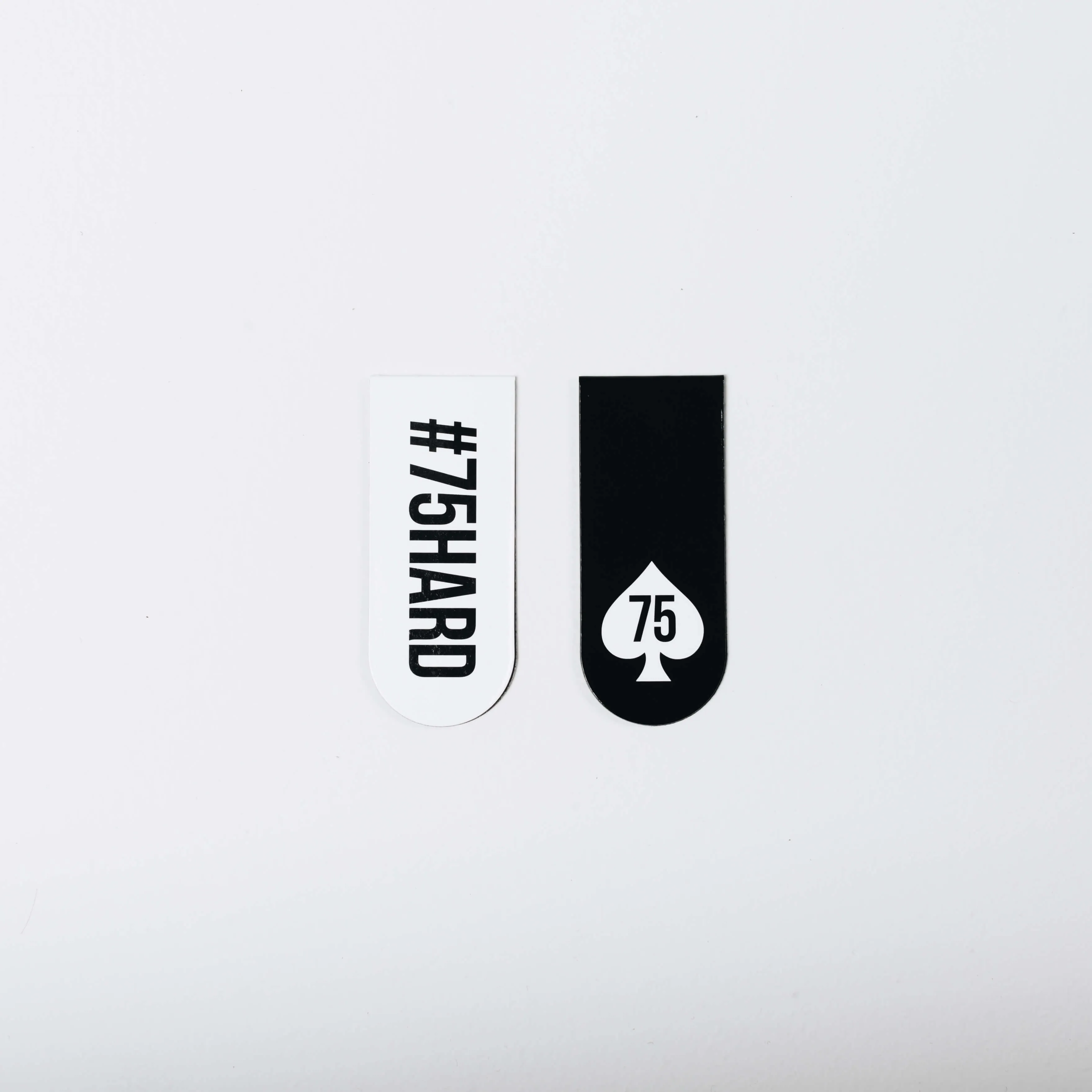 75 HARD Bookmark Set