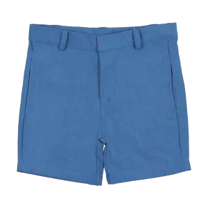 Ace blue woven shorts by Sweet Threads
