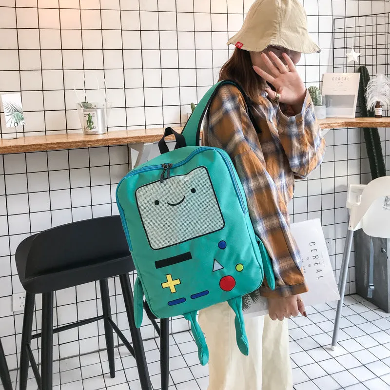 Adventure Time Soft Two-dimensional Funny Personality Backpacks