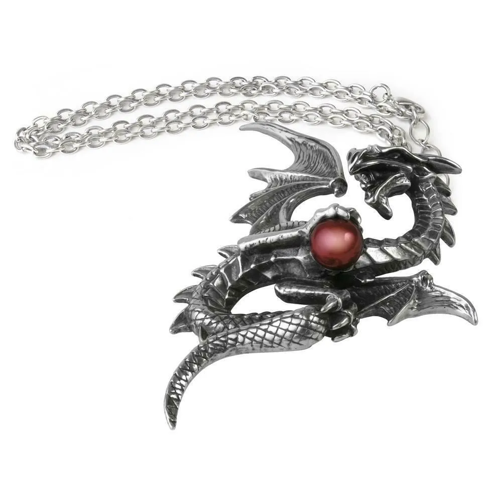 Alchemy Gothic P756  Aethera Draconem Necklace Pendant
