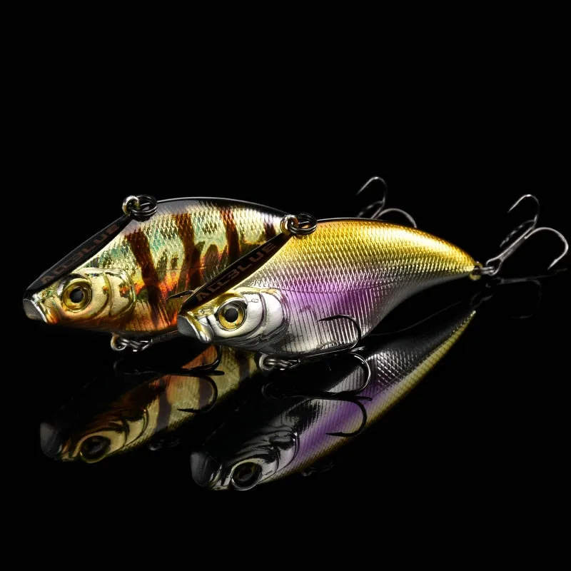 ALLBLUE VIBRATION-X Sinking VIB Fishing Lure Lipless Crankbait Artificial Hard Bait All Depth Fishing Tackle