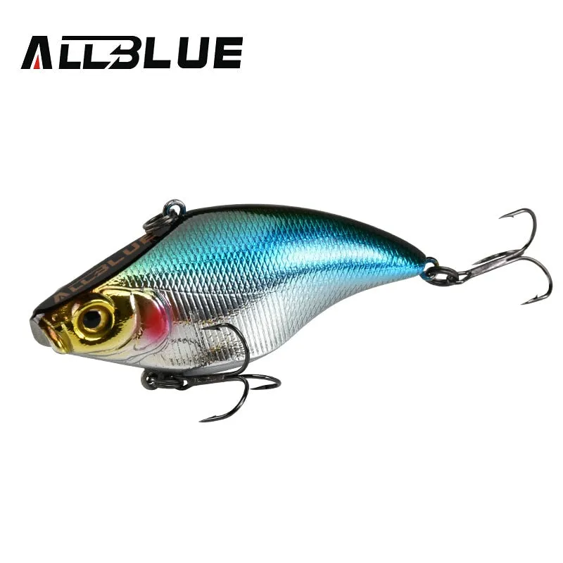 ALLBLUE VIBRATION-X Sinking VIB Fishing Lure Lipless Crankbait Artificial Hard Bait All Depth Fishing Tackle