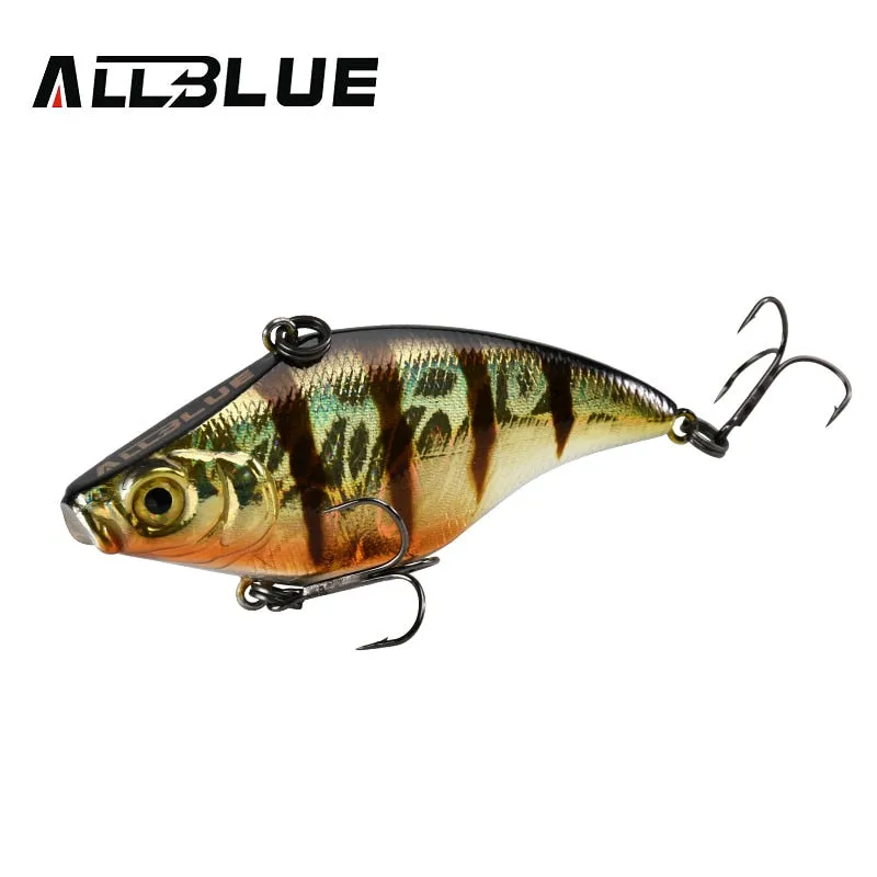 ALLBLUE VIBRATION-X Sinking VIB Fishing Lure Lipless Crankbait Artificial Hard Bait All Depth Fishing Tackle