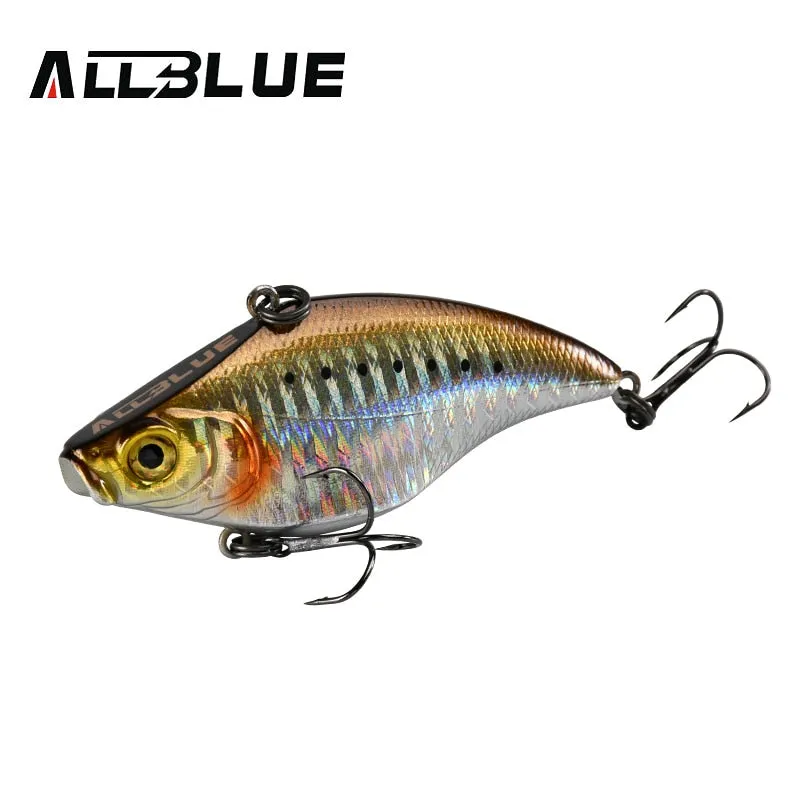 ALLBLUE VIBRATION-X Sinking VIB Fishing Lure Lipless Crankbait Artificial Hard Bait All Depth Fishing Tackle