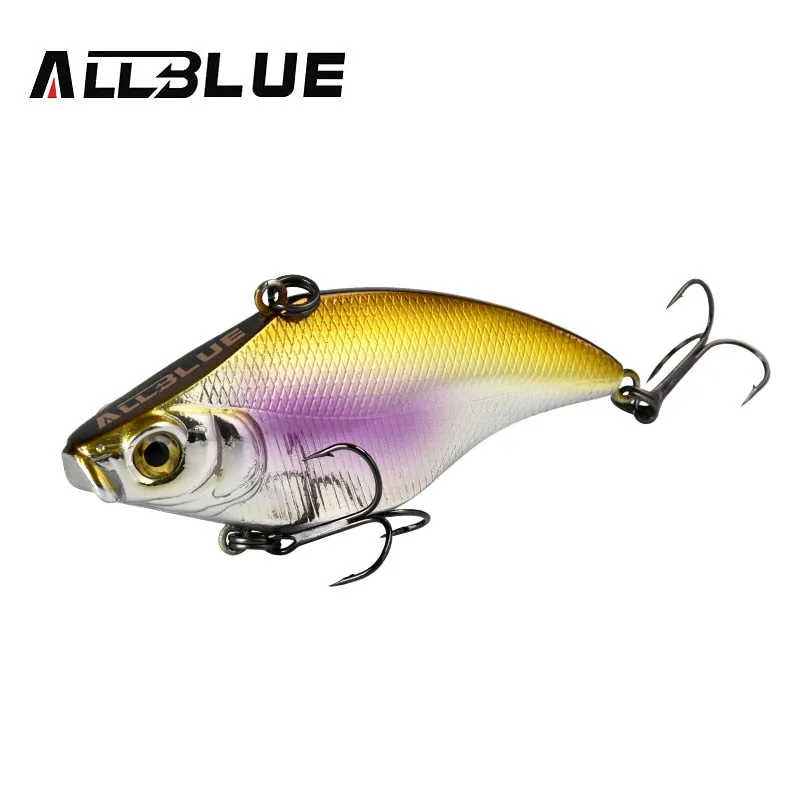 ALLBLUE VIBRATION-X Sinking VIB Fishing Lure Lipless Crankbait Artificial Hard Bait All Depth Fishing Tackle
