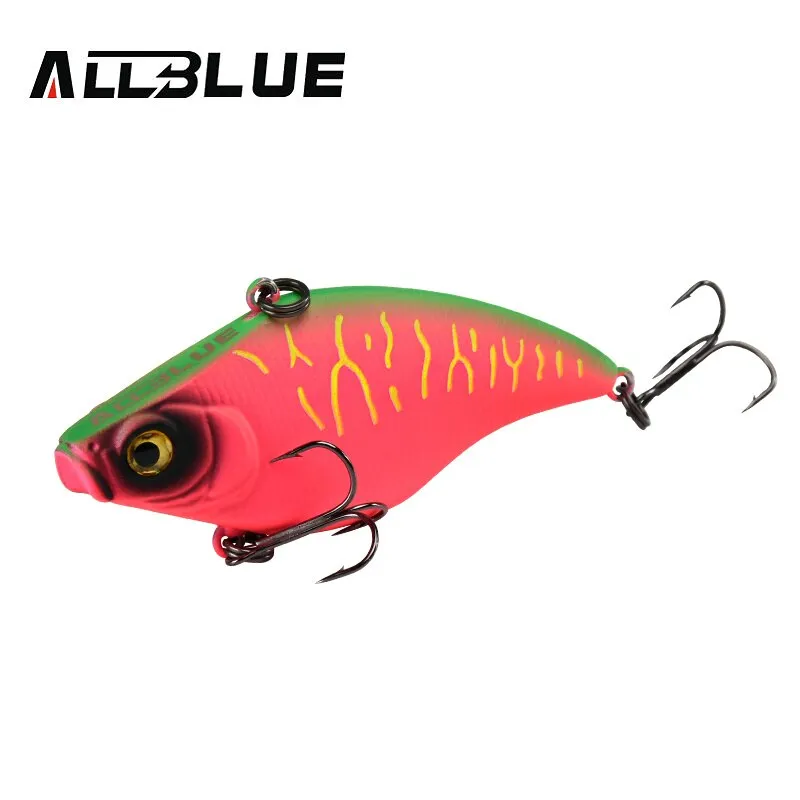 ALLBLUE VIBRATION-X Sinking VIB Fishing Lure Lipless Crankbait Artificial Hard Bait All Depth Fishing Tackle