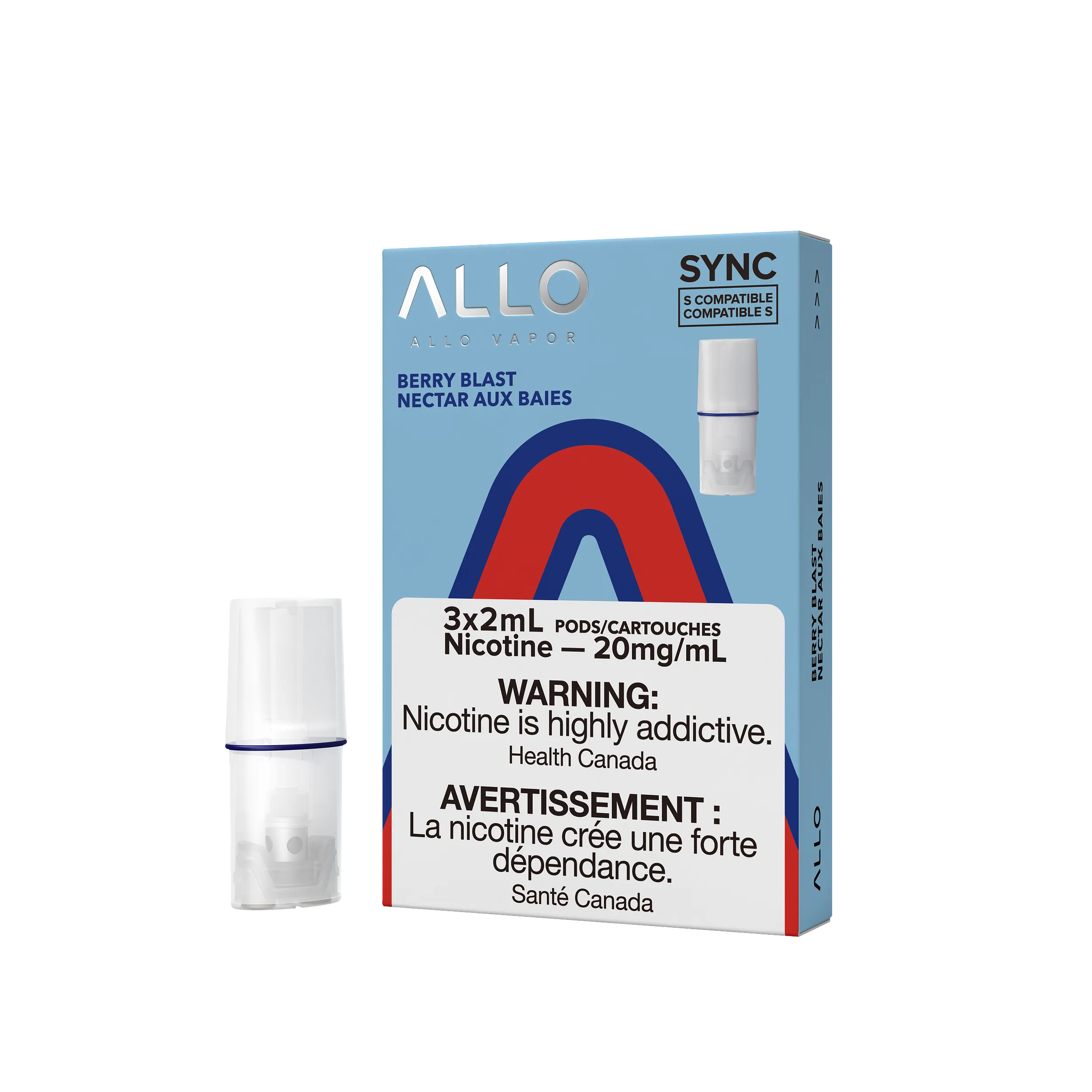 ALLO SYNC 2ML REPLACEMENT PODS - 3 PACK
