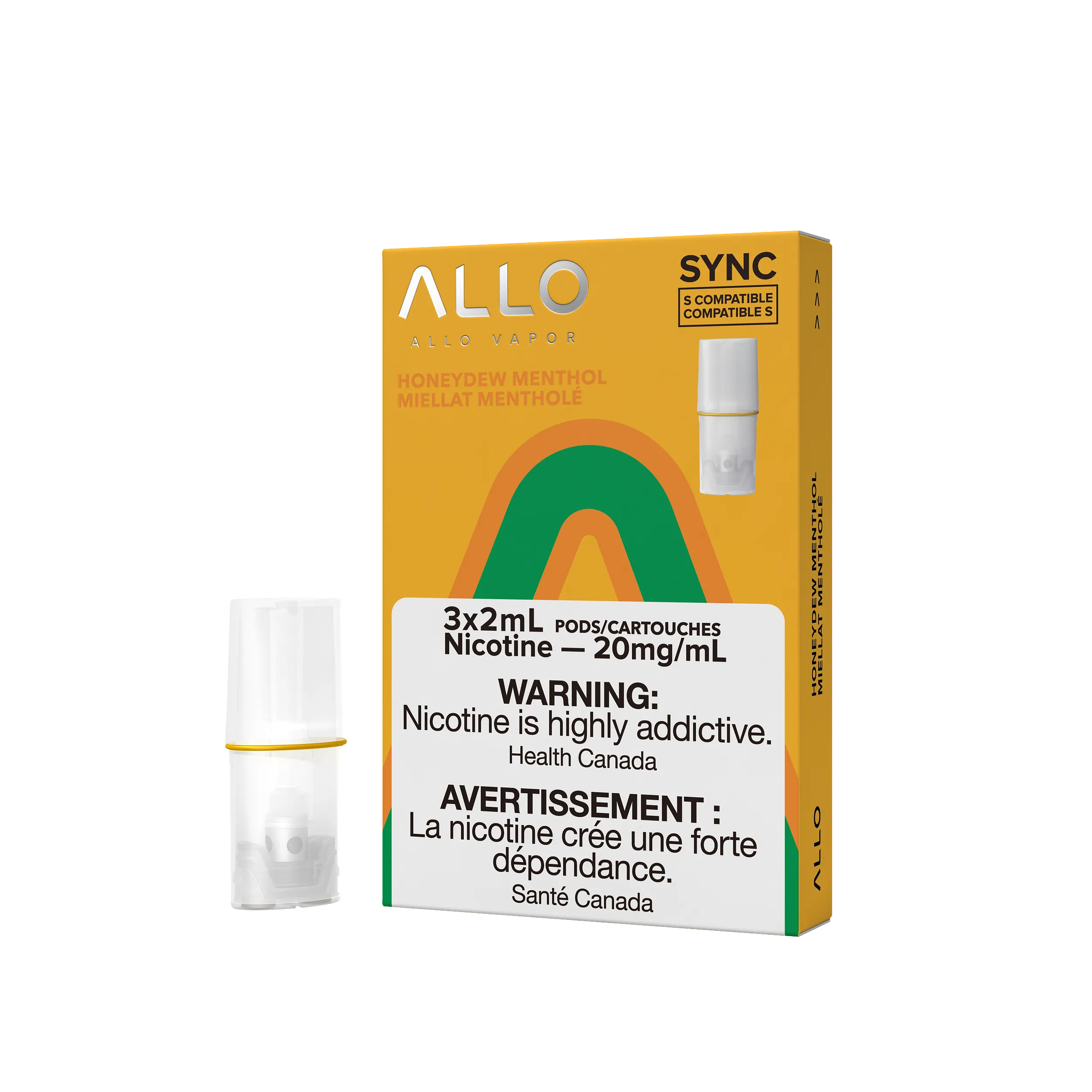 ALLO SYNC 2ML REPLACEMENT PODS - 3 PACK