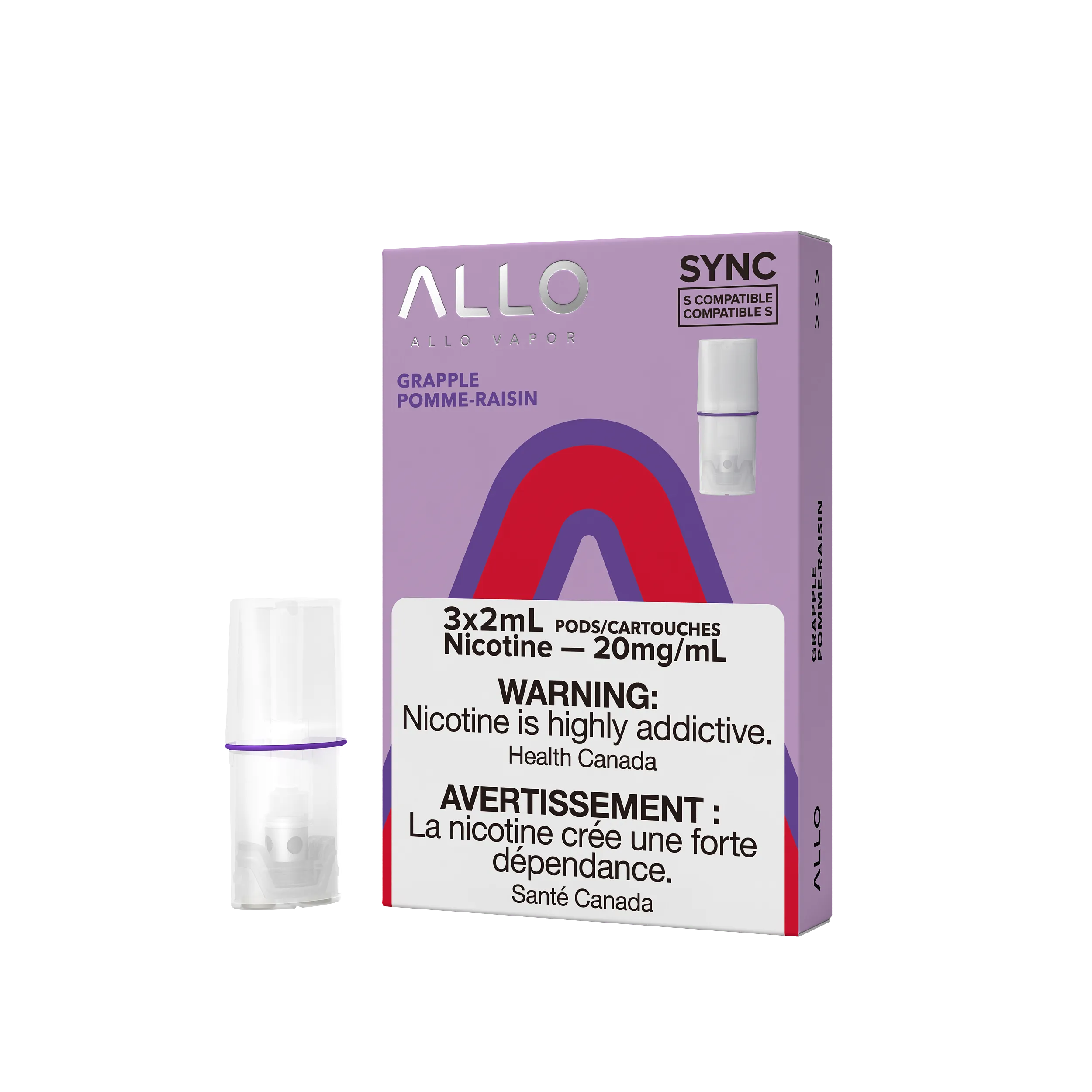 ALLO SYNC 2ML REPLACEMENT PODS - 3 PACK
