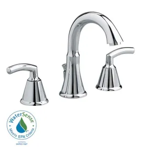 American Standard 7038.801.002 Tropic 8" Widespread 2-Handle Mid Arc Bathroom Faucet in Chrome