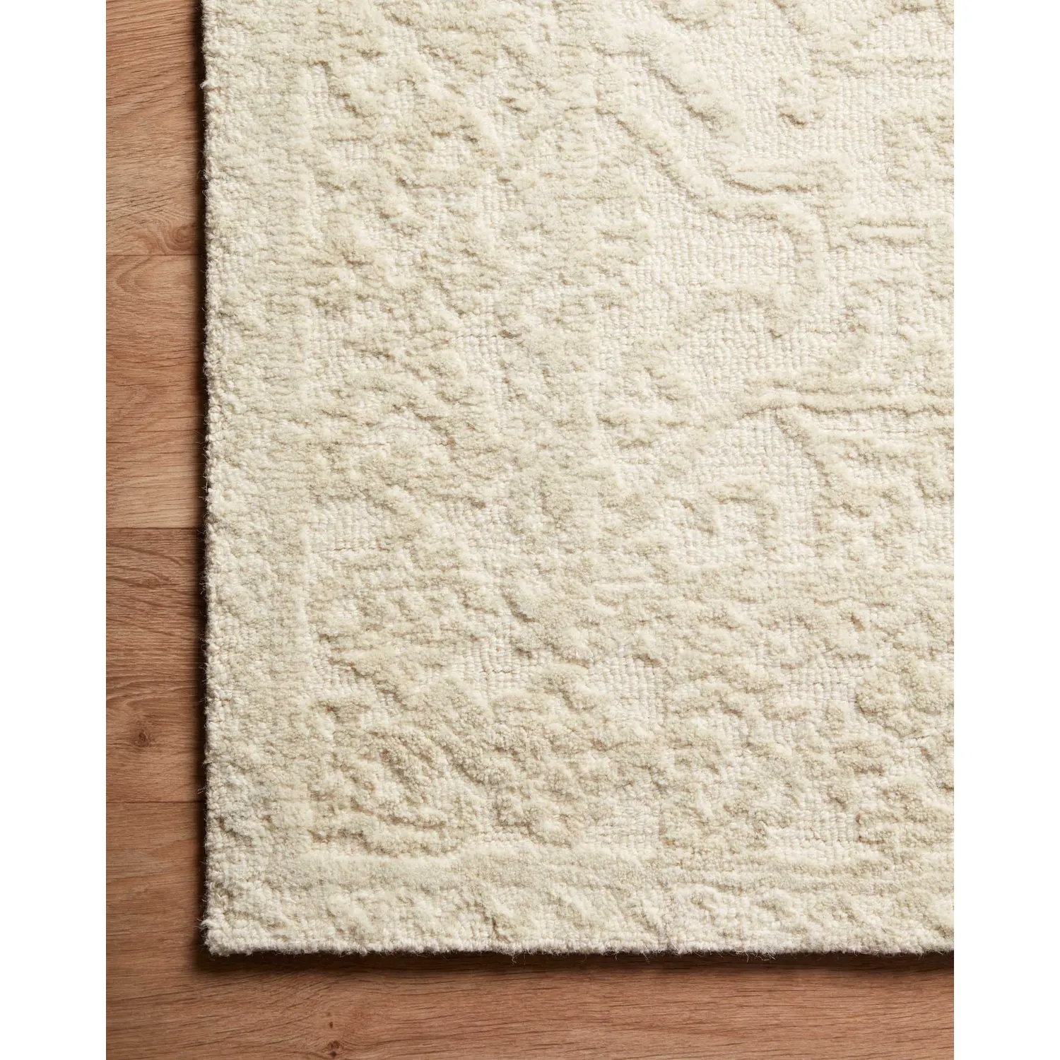 Annie Rug Magnolia Home by Joanna Gaines  - ANN-04 White/Lt Grey