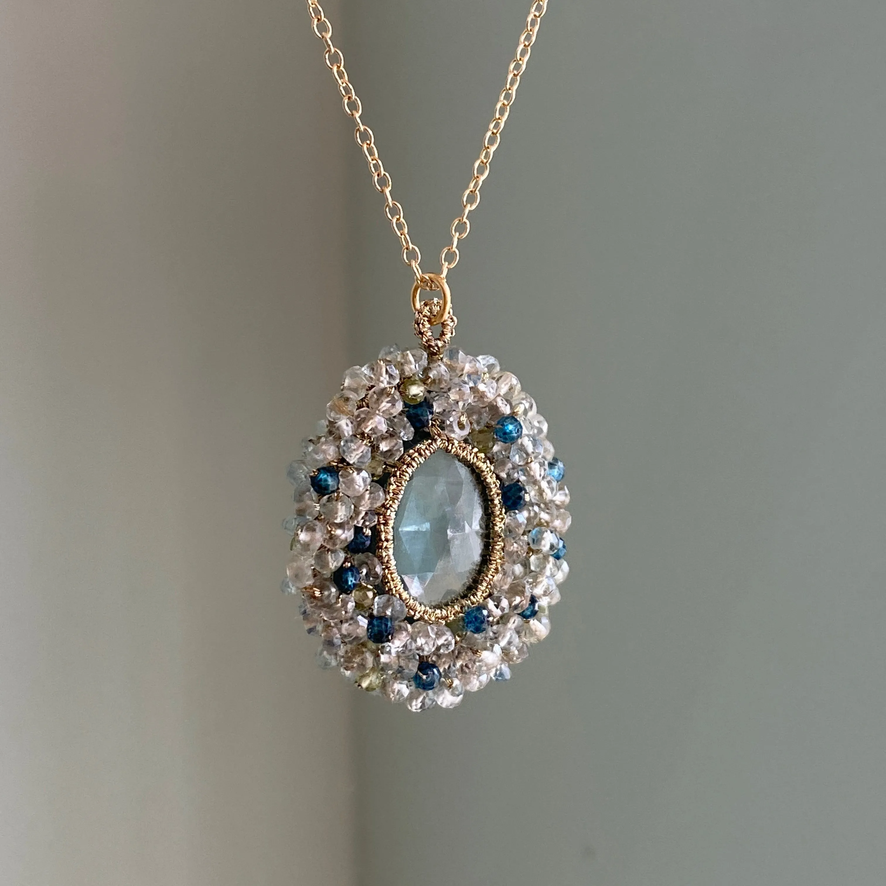 Aquamarine with Urchin Orbit