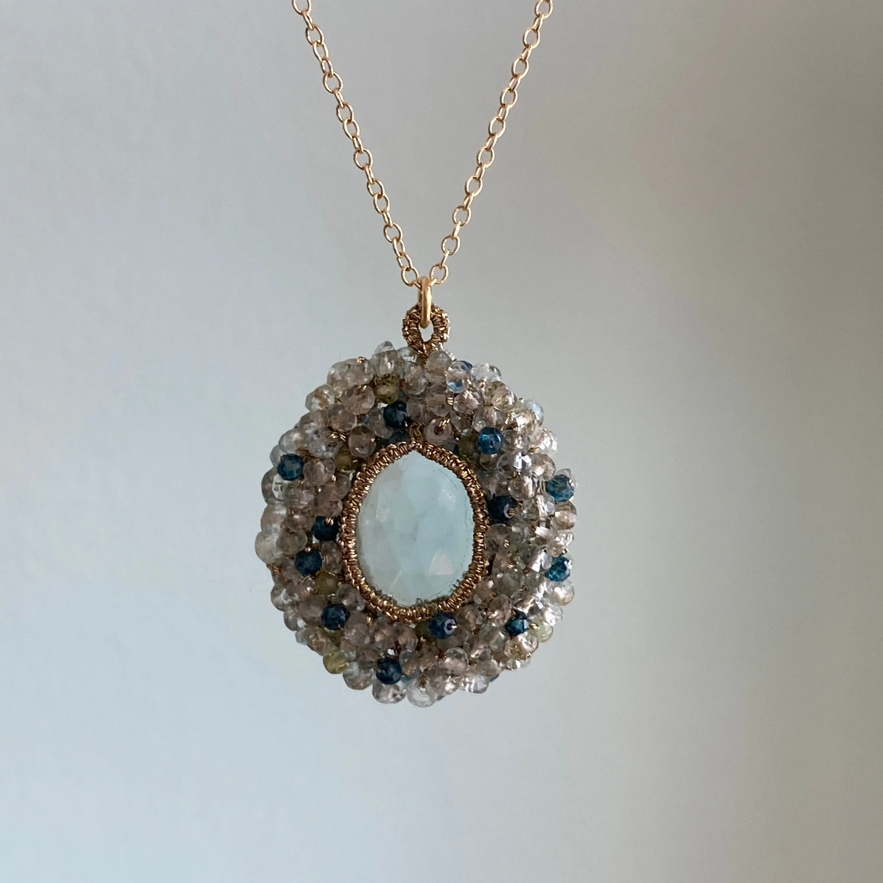 Aquamarine with Urchin Orbit