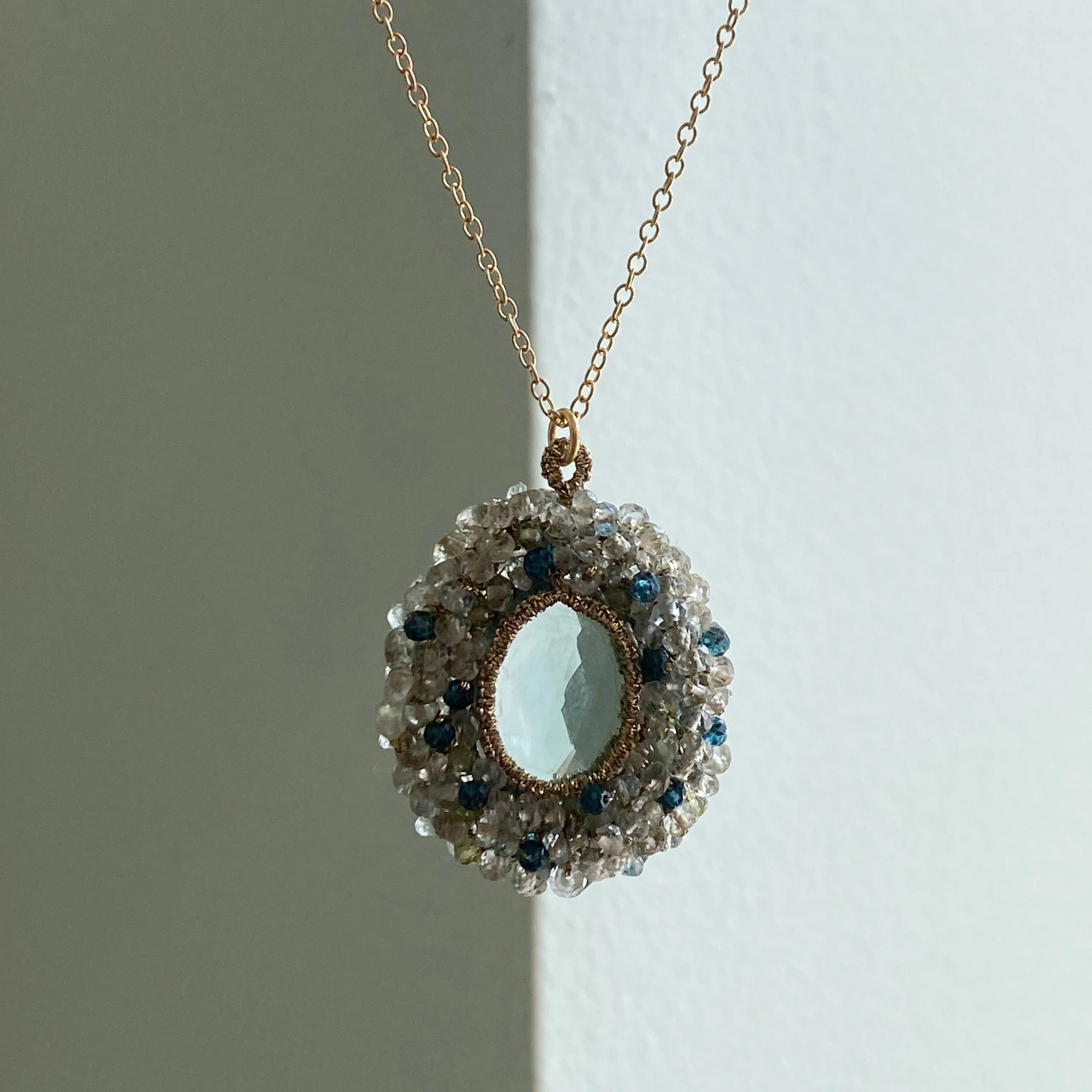 Aquamarine with Urchin Orbit