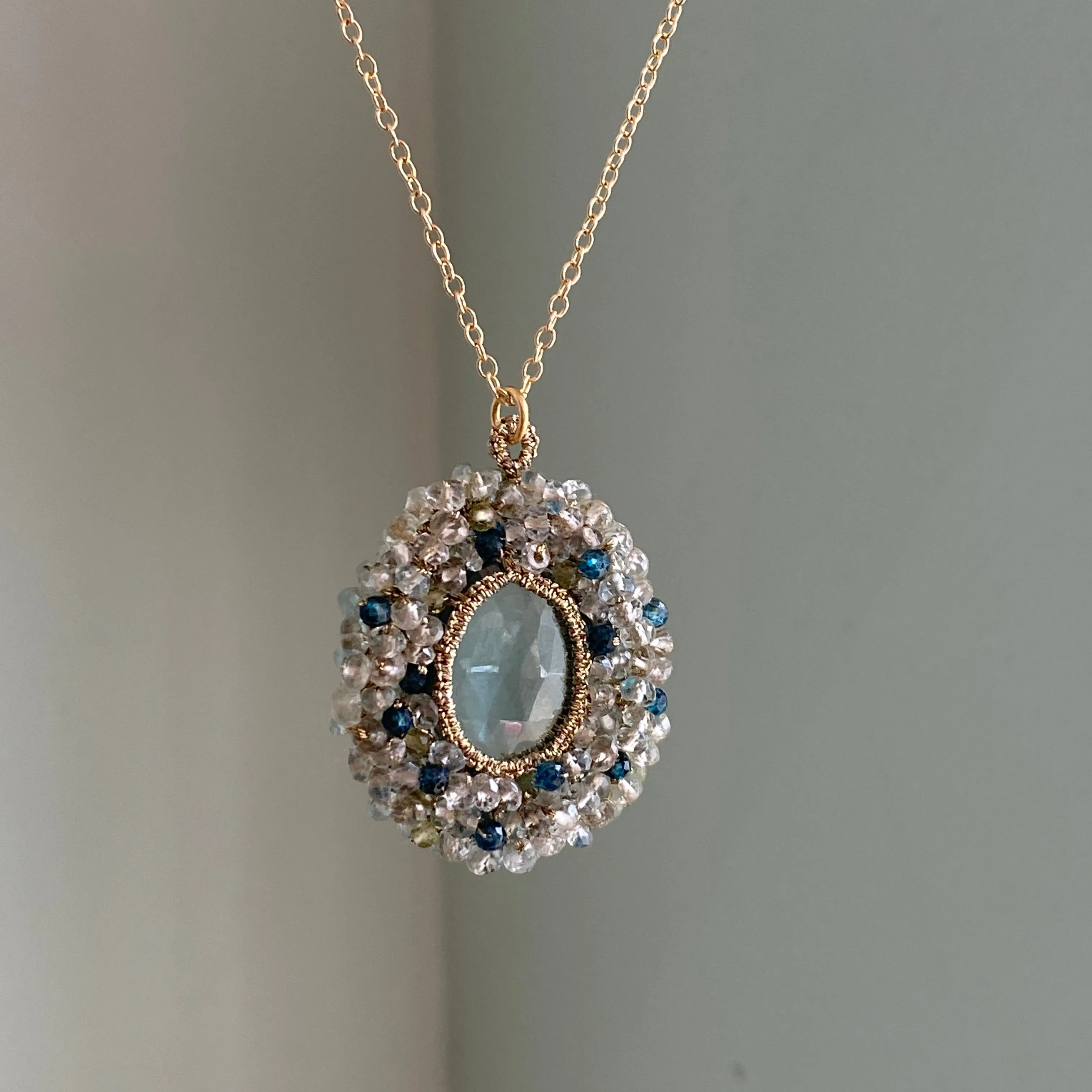 Aquamarine with Urchin Orbit