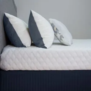 Ardor Boudoir Quilted Valance - Navy