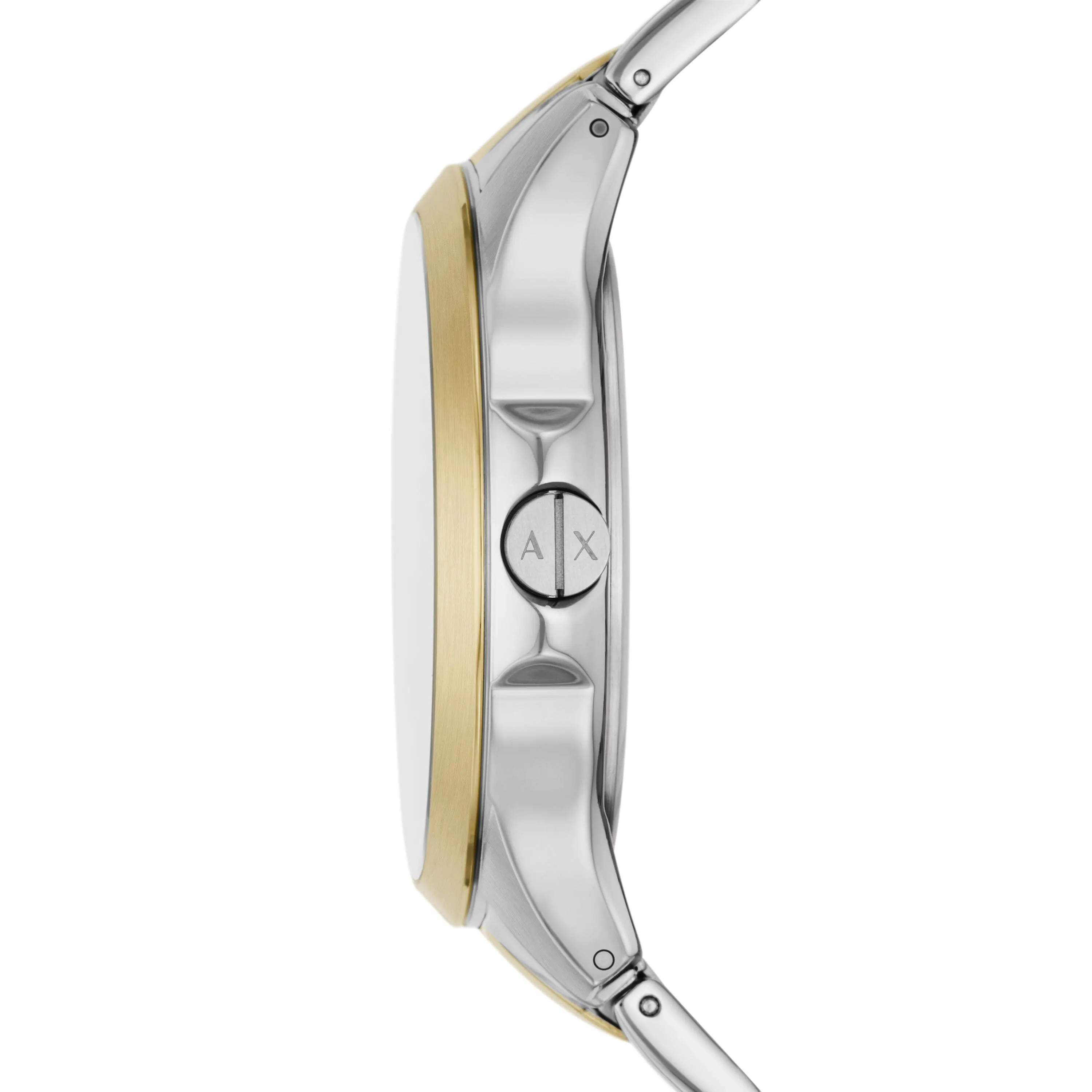 Armani Exchange Three-Hand Date Two-Tone Stainless Steel Watch AX2453