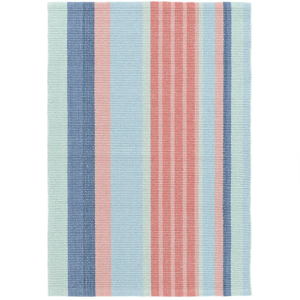 Aruba Stripe Woven Cotton Rug