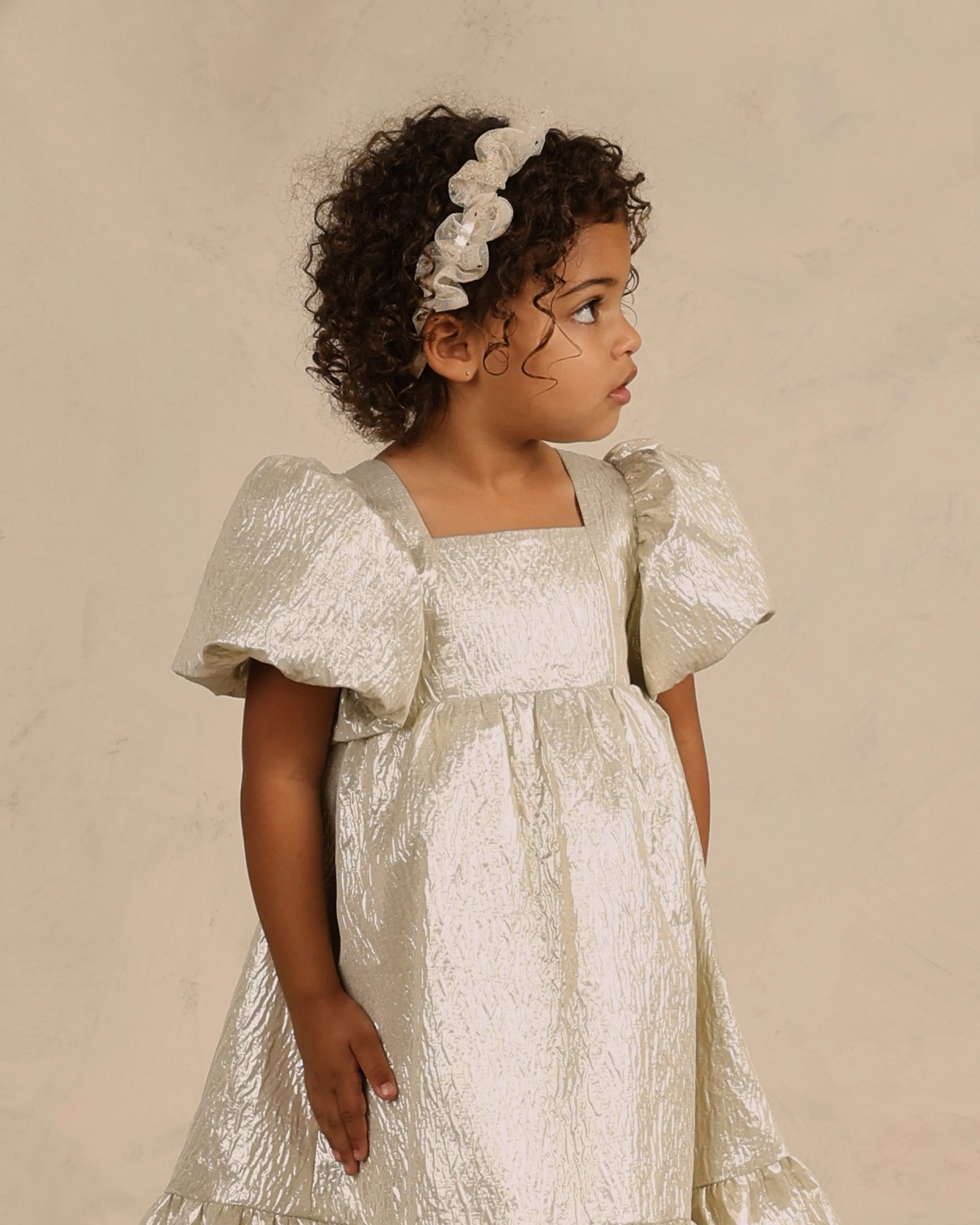 Augusta Dress | Champagne